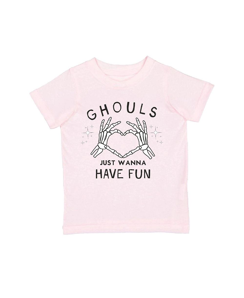 Детская футболка Sweet Wink Ghouls Just Wanna Have Fun Halloween Short Sleeve