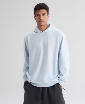 Fanatics Men's Light Blue Las Vegas Raiders Clutch Tri-Blend Hoodie