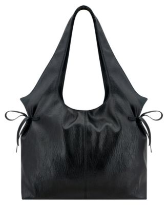 LIKE DREAMS Willow Slouch Bow Large Tote Handbag