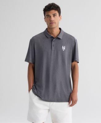 Fanatics Men's Charcoal New York Mets Clutch Polo Shirt