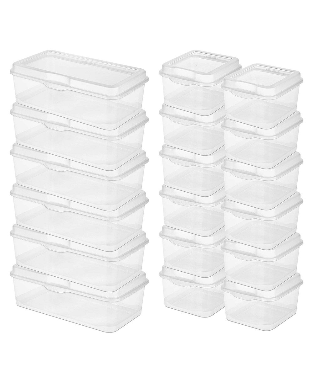 Набор контейнеров для хранения Sterilite Large Latching 6 Pack and Small Latching 12 Pack