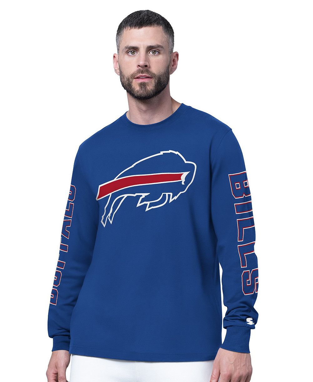 Starter Мужская футболка с длинным рукавом Buffalo Bills