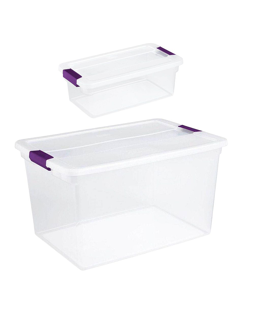 Контейнеры для хранения Sterilite 66 Quart, 6 шт., и 6 Quart, 12 шт.
