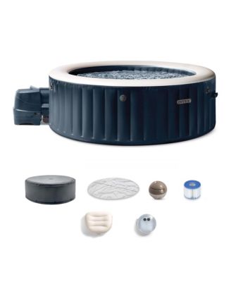 INTEX PureSpa Plus набор пузырьковой массажной спа с энергоэффективным чехлом, 85" x 28"