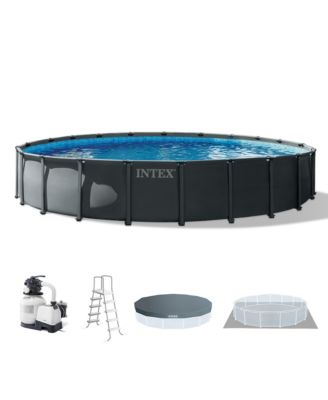 Intex круглый надземный бассейн Ultra XTR 22' x 48" с насосом