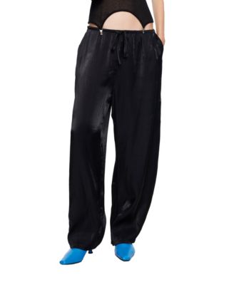 Lioness Women's Daydream High-Rise Wide-Leg Pull-On Pants