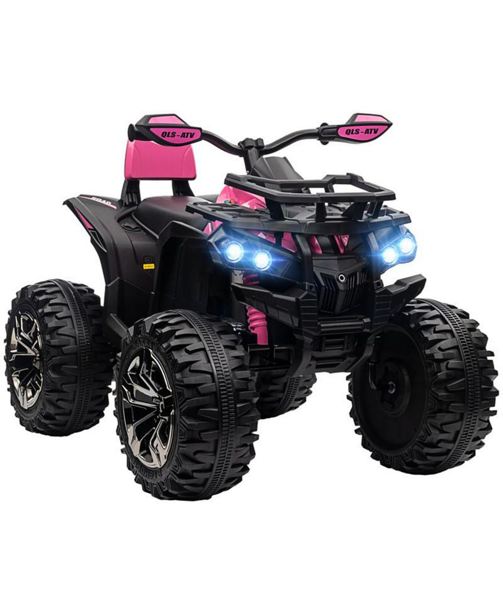 Детский электромобиль YOBTOP 12V ATV, четырехколесный, с LED-фарами, грузоподъемность 66 фунтов, для детей от 3 лет