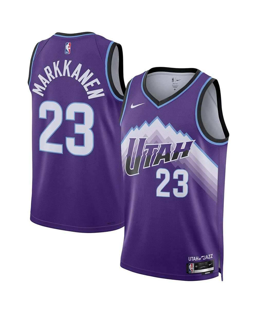 Nike Men's and Women's Darryn Peterson Purple Utah Jazz 2026 NBA Draft Swingman Icon Edition-Jersey