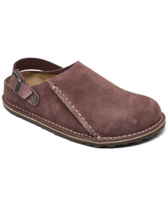 Birkenstock Women's Lutry 365 Suede Clogs from Finish Line