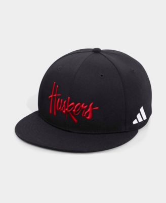 Adidas Men's Black Nebraska Huskers 2026 Sideline Snapback Hat