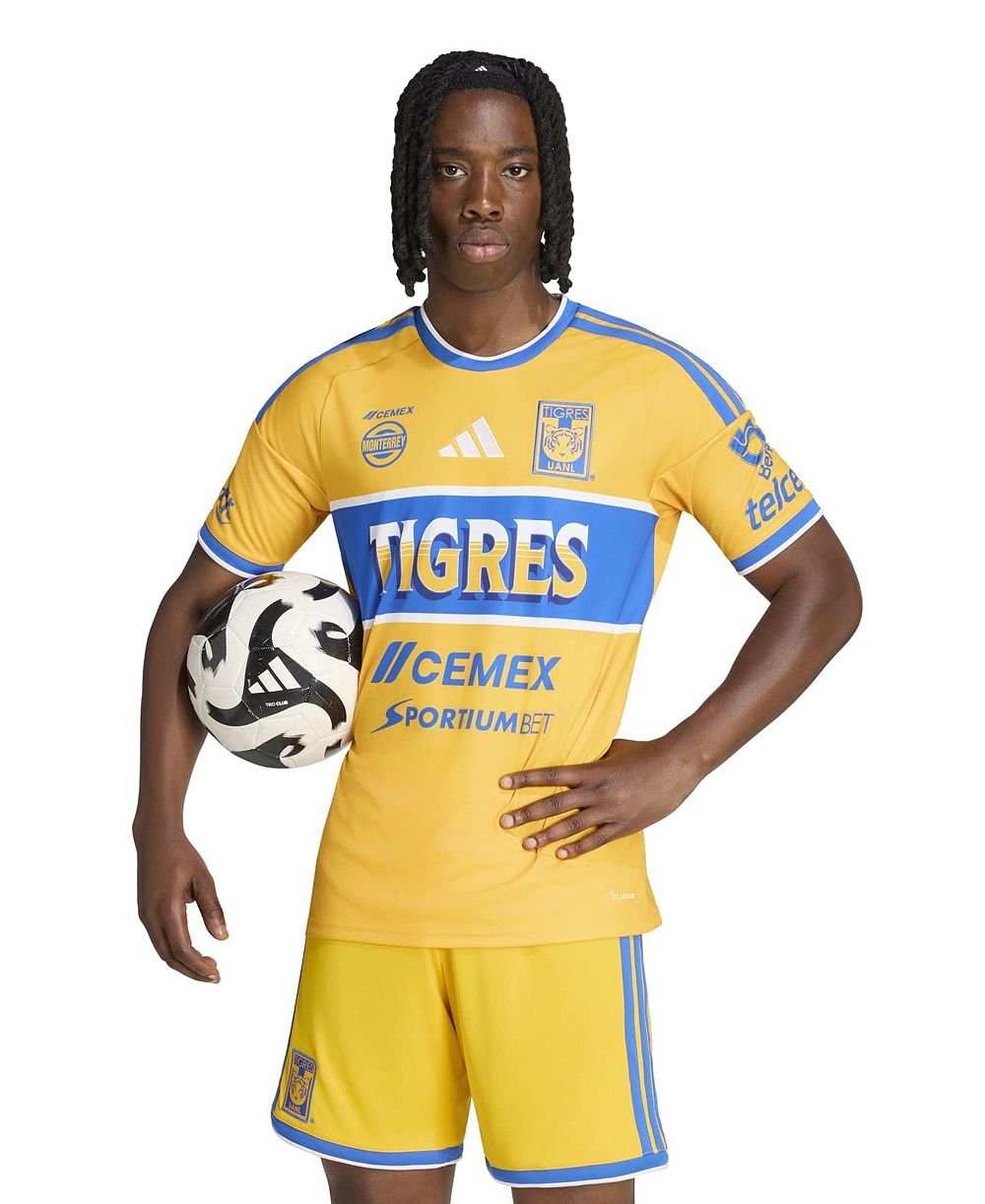 adidas мужская домашняя джерси Tigres UANL 2026/27 с коротким рукавом