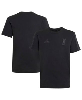 adidas Boys' and Girls' Liverpool Embroidered Club Crest T-Shirt