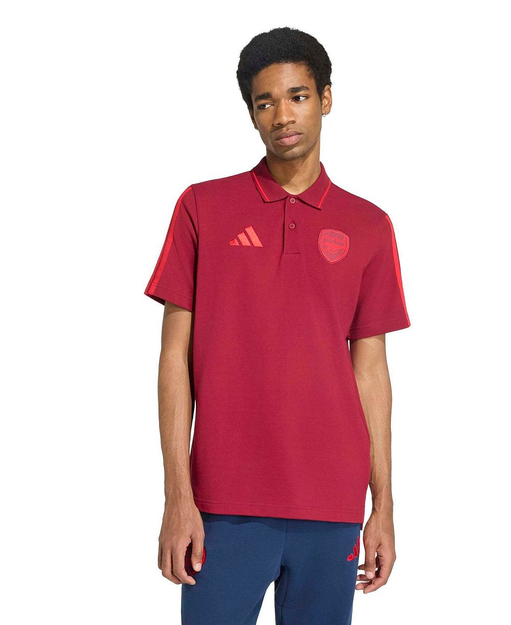 adidas Мужская рубашка-поло adidas Arsenal FC DNA Stitched-Stripe