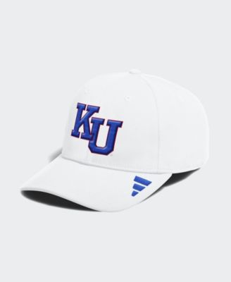 Adidas Men's White Kansas Jayhawks 2026 Sideline Flex Hat
