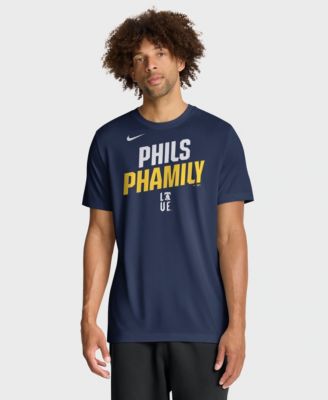 Nike Men's Philadelphia Phillies Team Phrase Script Graphic Crewneck T-Shirt