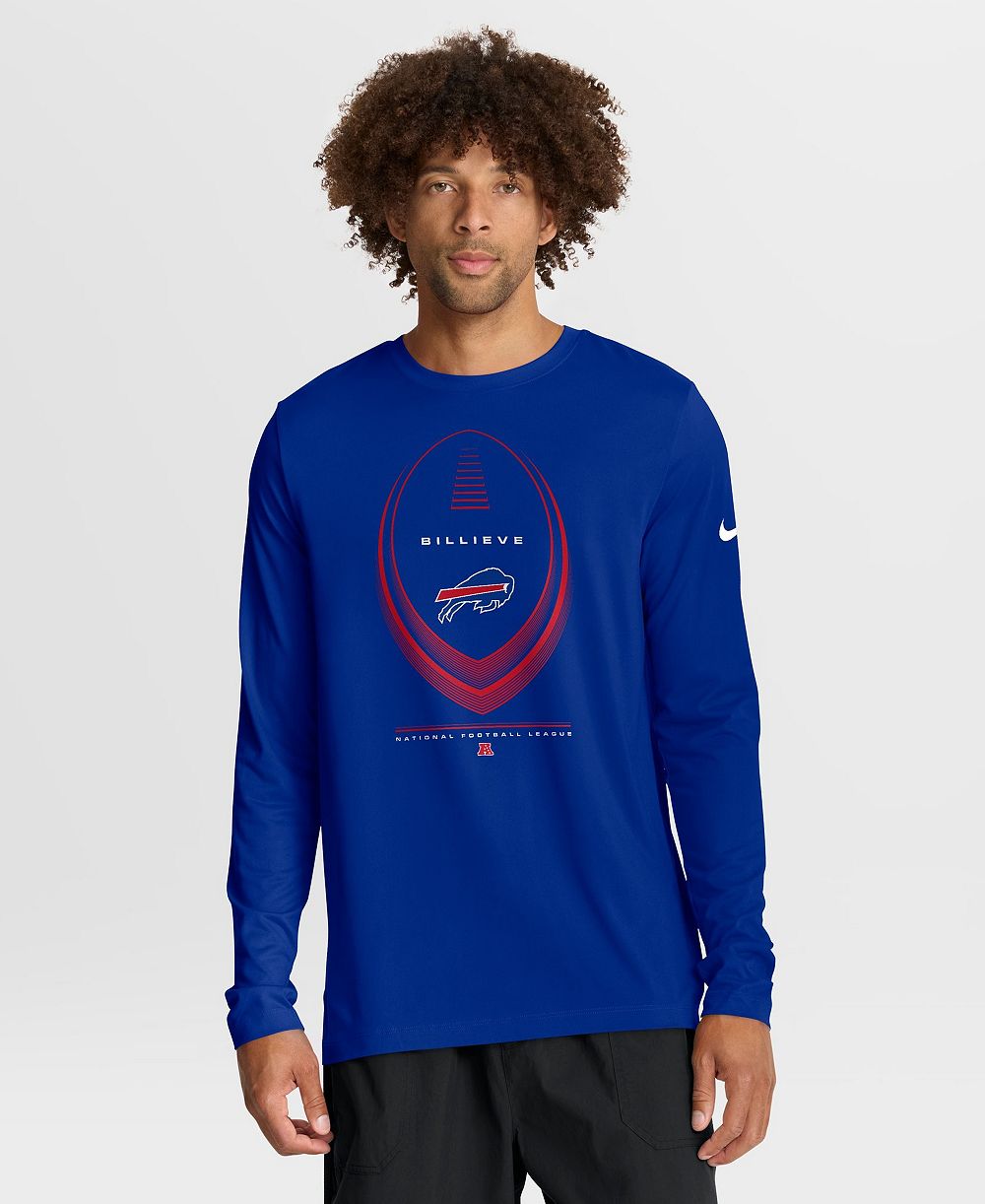 Nike Men's Buffalo Bills Legend Icon Dri-FIT Long Sleeve T-Shirt