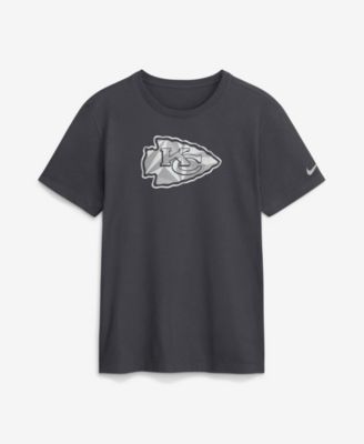 Nike Men's Kansas City Chiefs Fractal Logo Crewneck T-Shirt
