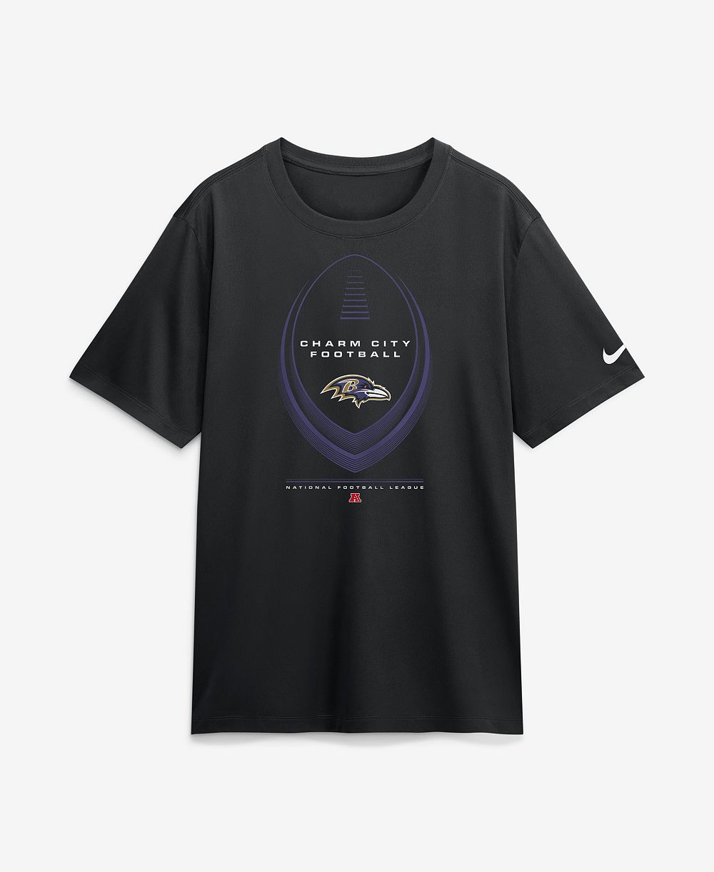 Nike Men's Big & Tall Baltimore Ravens Legend Icon Dri-FIT T-Shirt