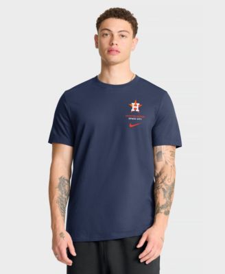 Nike Men's Houston Astros Primetime Inning Crewneck Seamless T-Shirt
