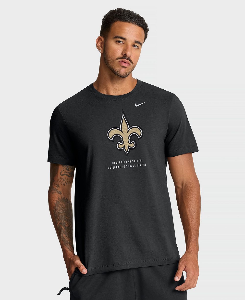 Nike Men's New Orleans Saints Essential Crew Neck Short-Sleeve T-Shirt
