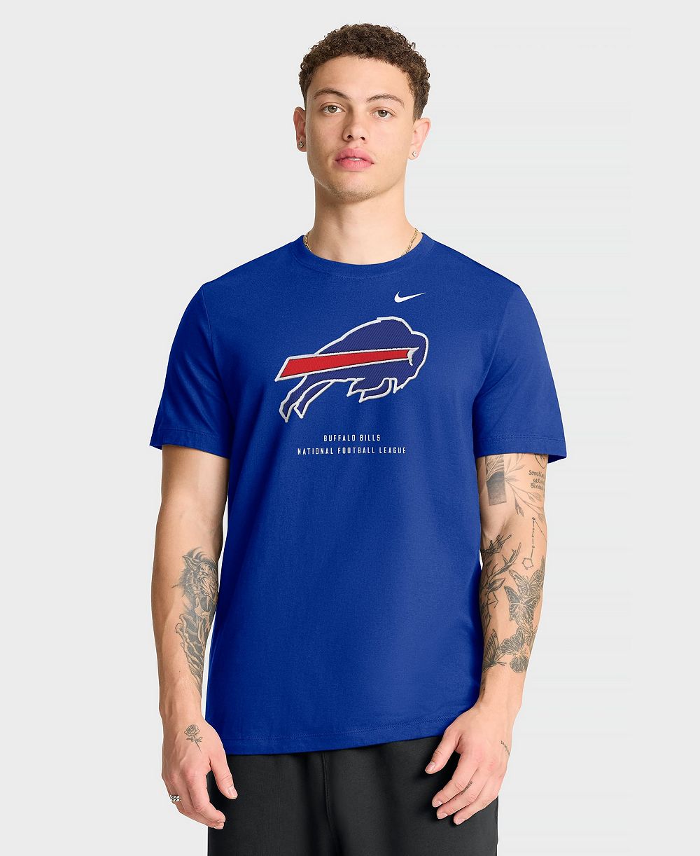 Nike Men's Buffalo Bills Short-Sleeve Crewneck T-Shirt