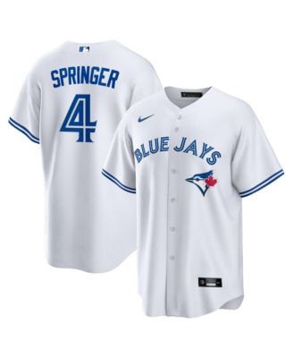 Nike Men's George Springer Toronto Blue Jays Home Replica Jersey