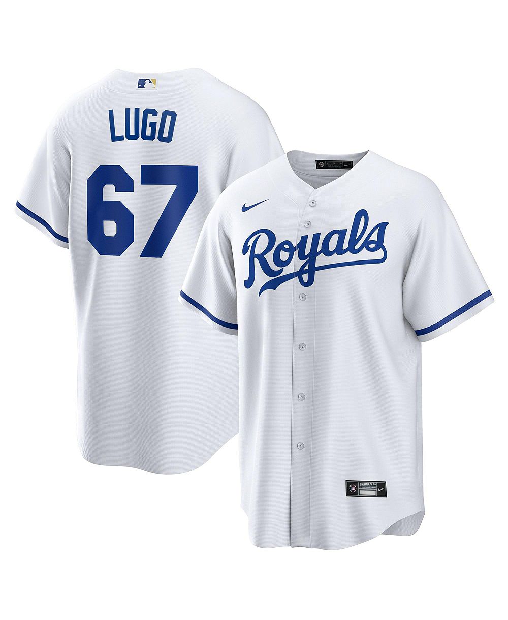 Nike Men's Kansas City Royals Seth Lugo Short-Sleeve V-Neck Jersey
