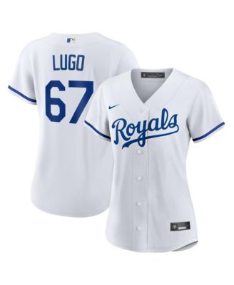 Nike Men's Kansas City Royals S Lugo 67 Replica Short-Sleeve V-Neck Jersey