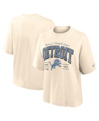 Nike Women's Detroit Lions Vintage Mod Boxy T-Shirt