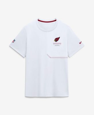 Nike Men's Arizona Cardinals Sideline Coach Crewneck Short-Sleeve T-Shirt