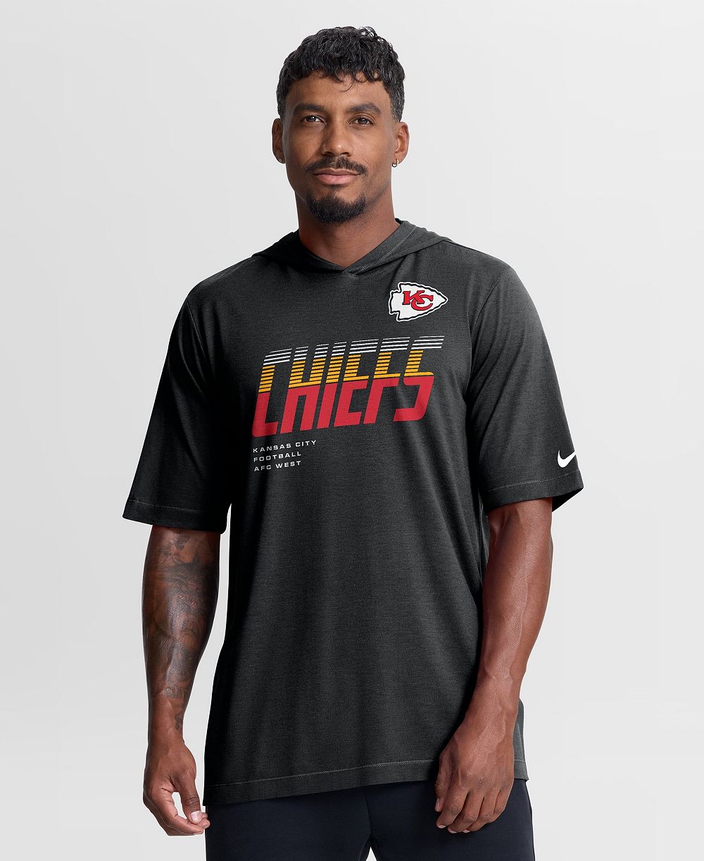 Nike Мужской худи Kansas City Chiefs Short-Sleeve Tri-Blend