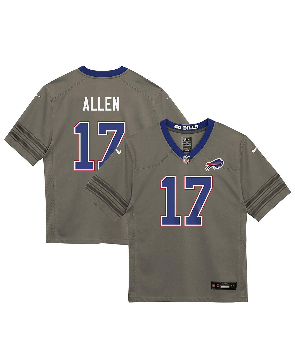 Детская джерси Nike Buffalo Bills Josh Allen Nickel City Game для мальчиков и девочек 2T-5T