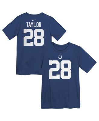 Nike Preschool Jonathan Taylor Royal Indianapolis Colts Player Name & Number T-Shirt