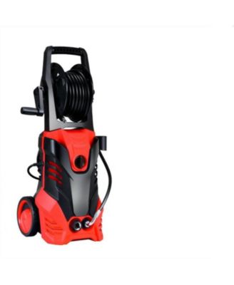 LUCKY ONE 3000 PSI Electric Pressure Washer with Patio Cleaner, 5 Nozzles and Hose Reel