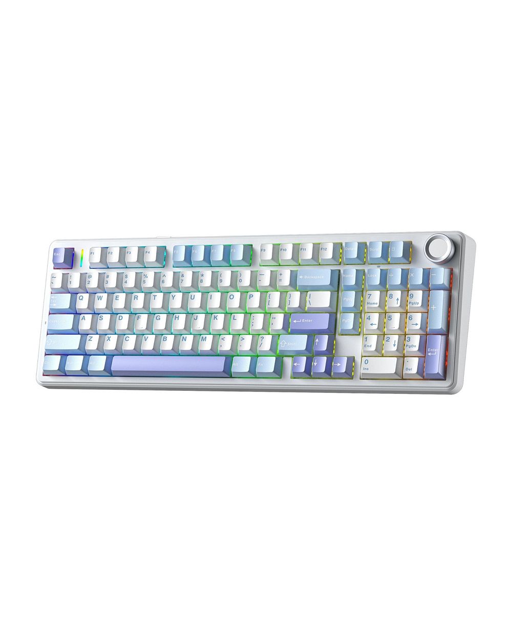 AULA F99 Pro Wireless Hot-Swappable Mechanical Keyboard for Windows, Android, and macOS