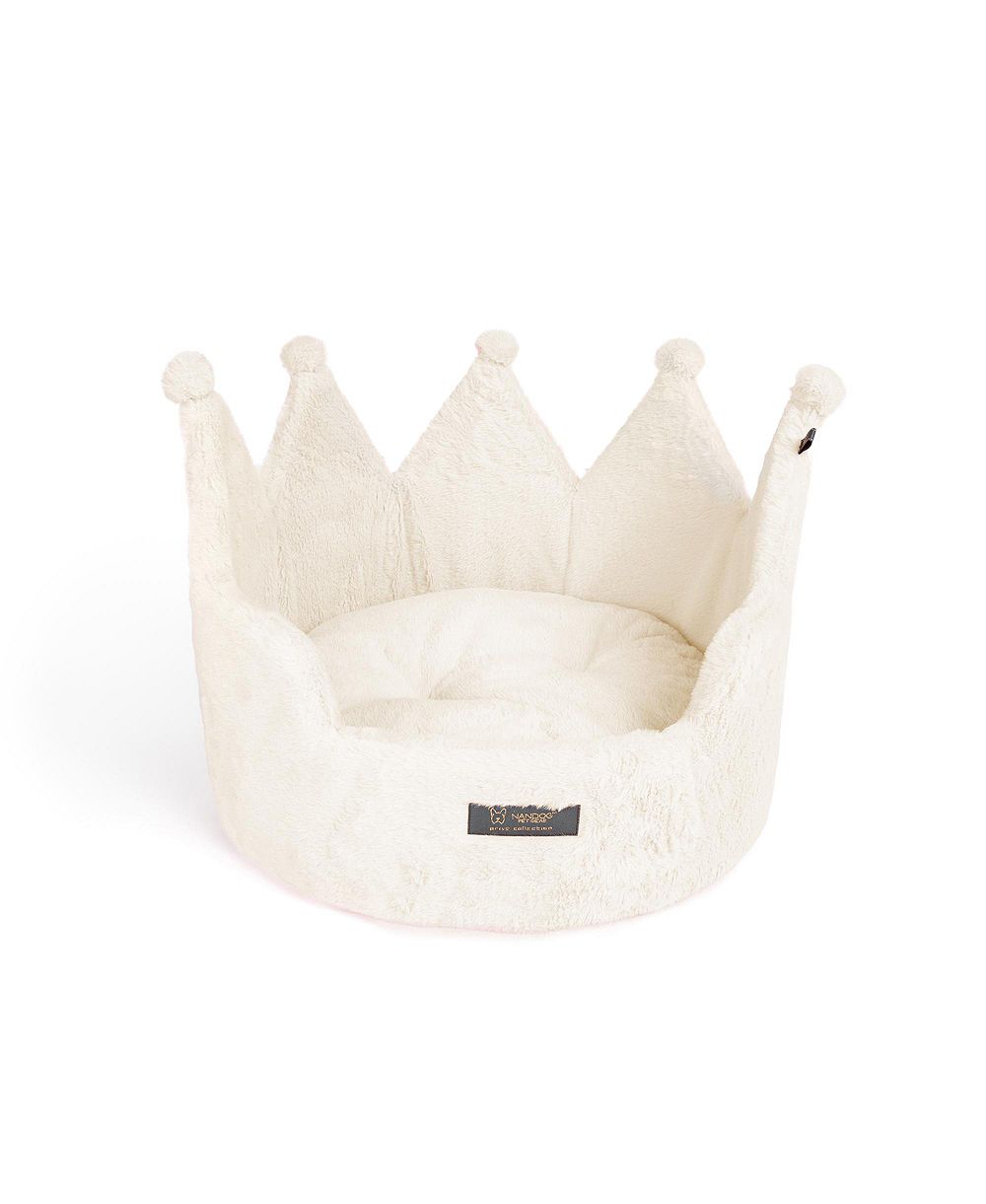 NANDOG Crown Bed for Dogs, Cats