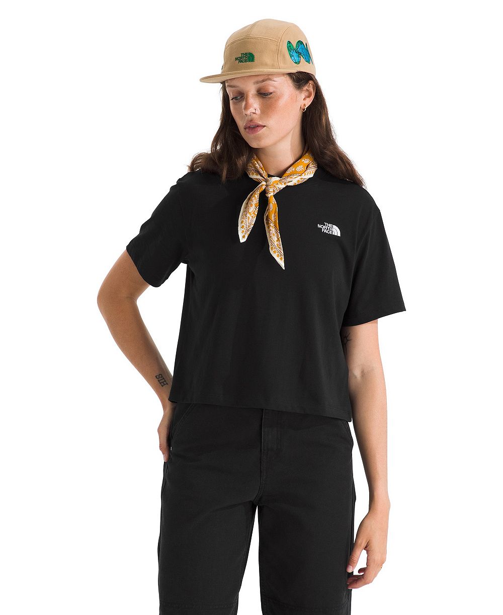 The North Face Women's Evolution Simple Dome Cropped T-Shirt