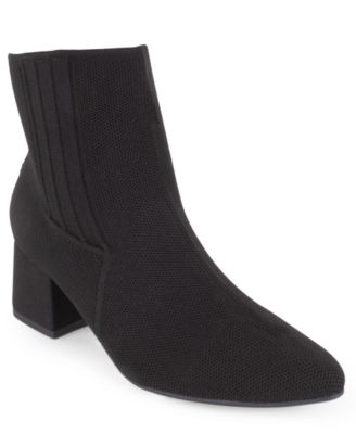 Tahari Women's Crocus Knit Slip-On Booties