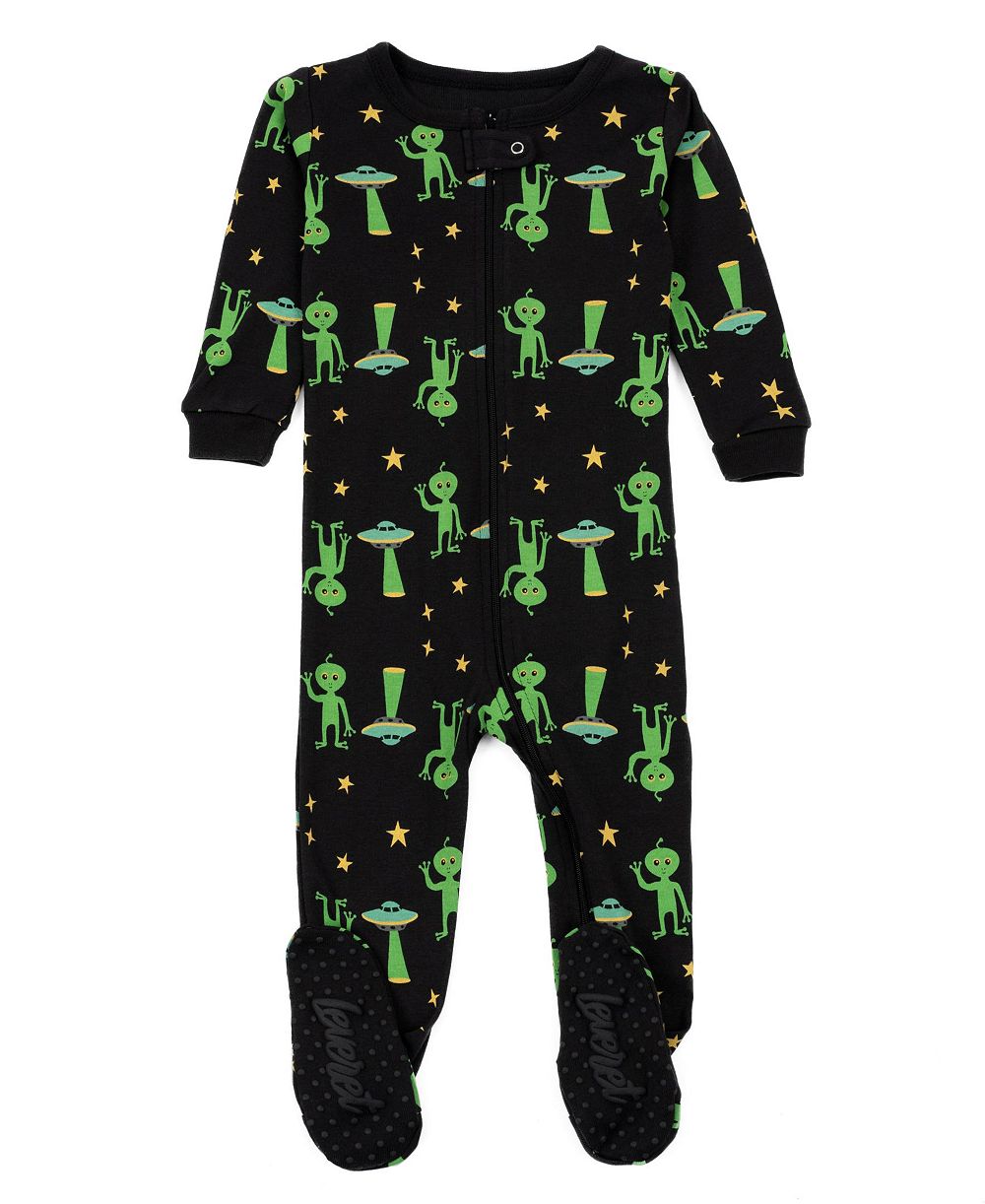 Хлопковая пижама Leveret Baby с мягкими стопами на Хэллоуин