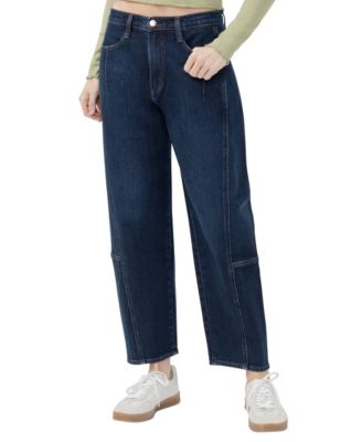 Silver Jeans Co. Women's Slim Barrel High-Rise Stretch Denim Jeans