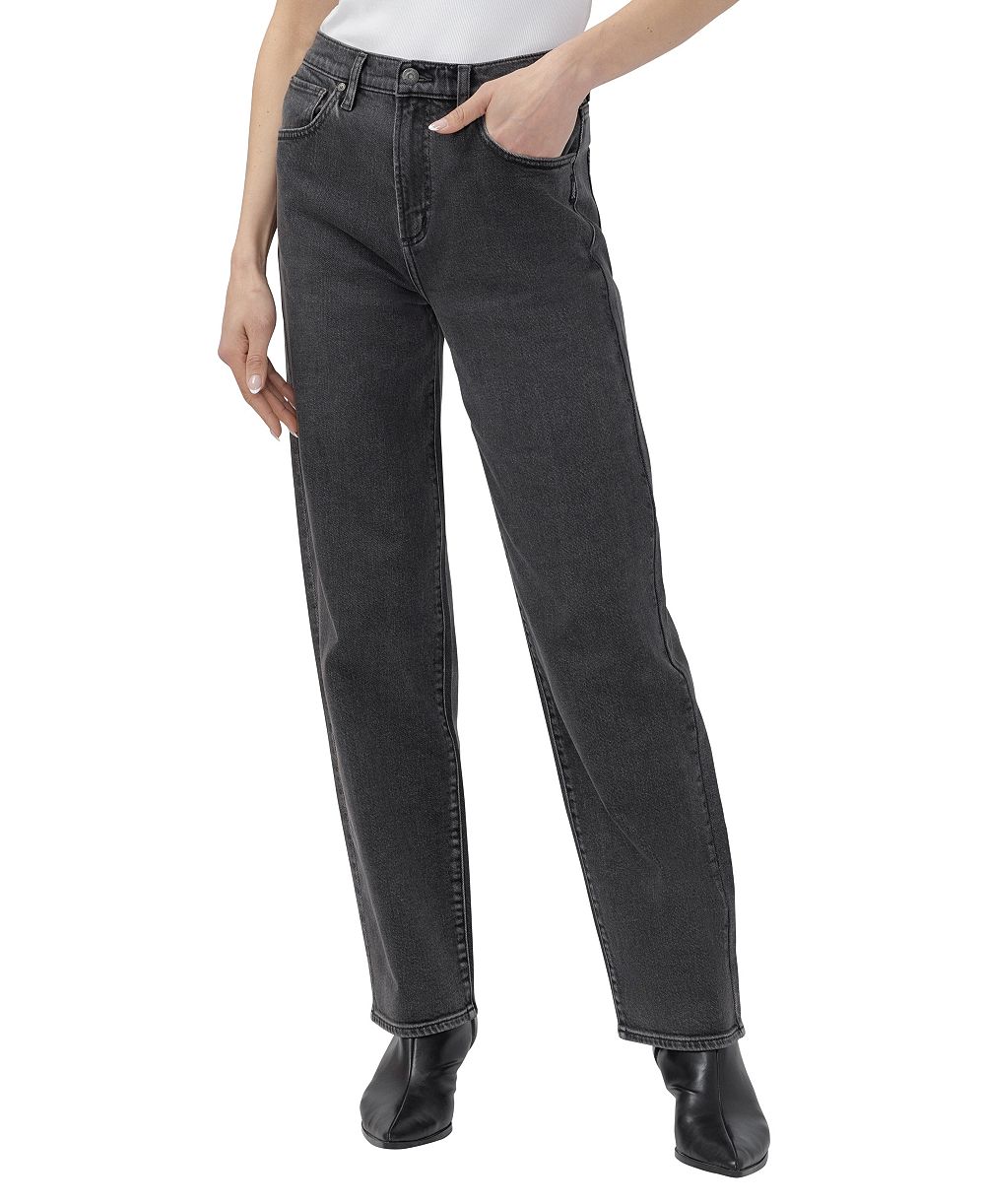 Silver Jeans Co. Women's Highly Desirable High-Rise Straight-Leg Jeans