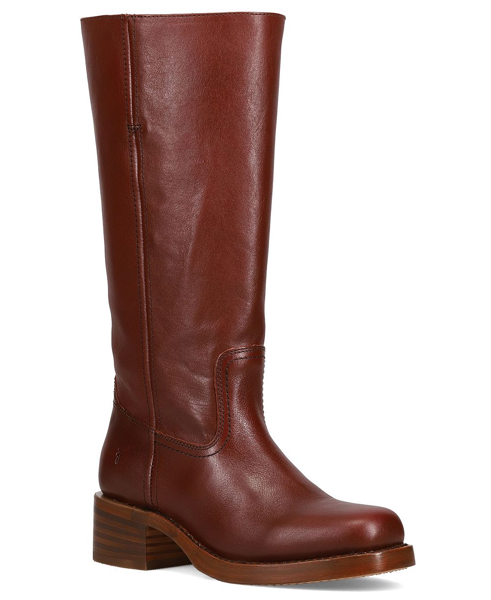 Frye Women's Campus Wide Calf Leather Pull On Tall Boots