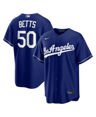 Мужская игровая реплика джерси Nike Los Angeles Dodgers Mookie Betts Alternate