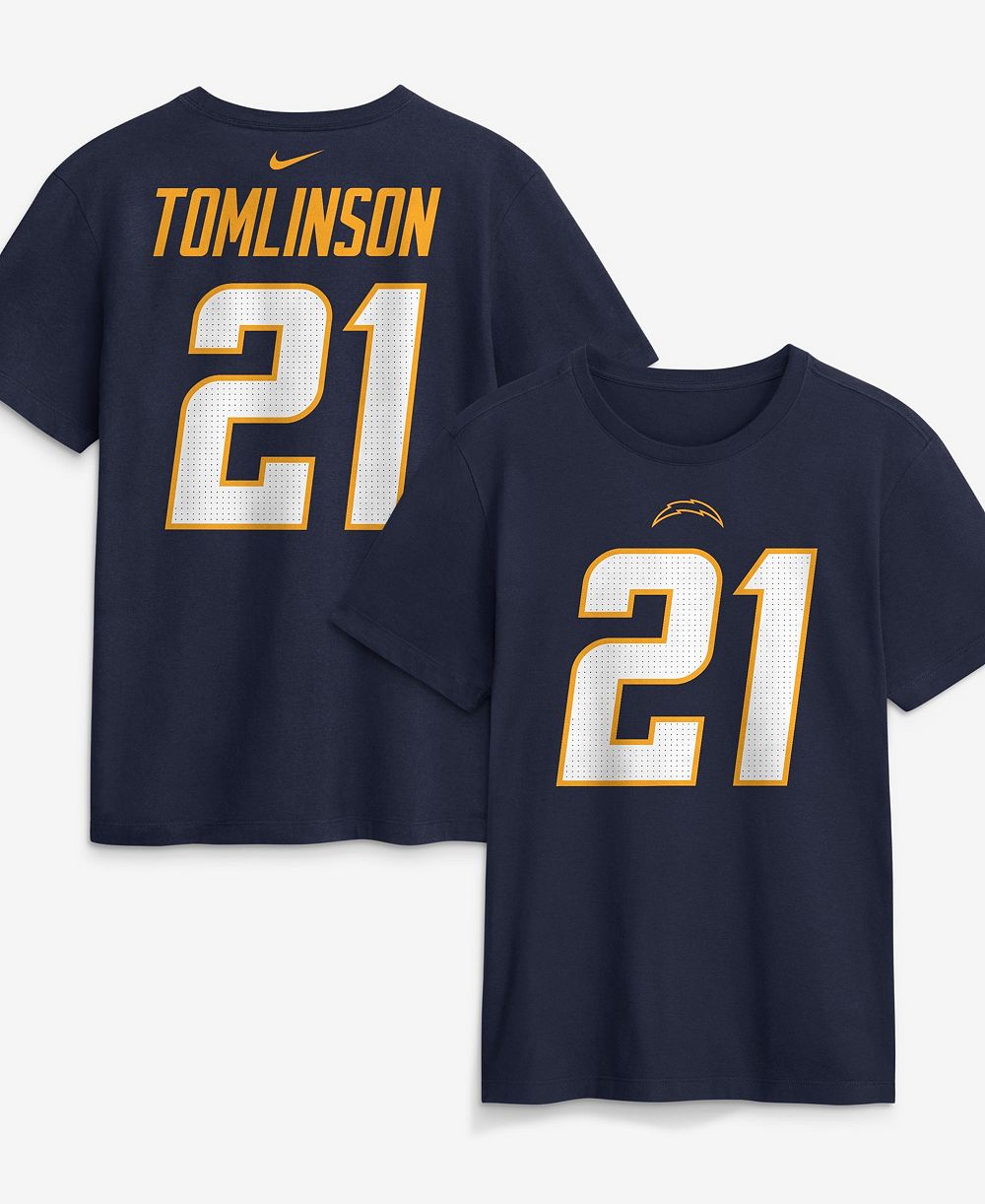 Nike Men's Los Angeles Chargers LaDainian Tomlinson Retired Number T-Shirt