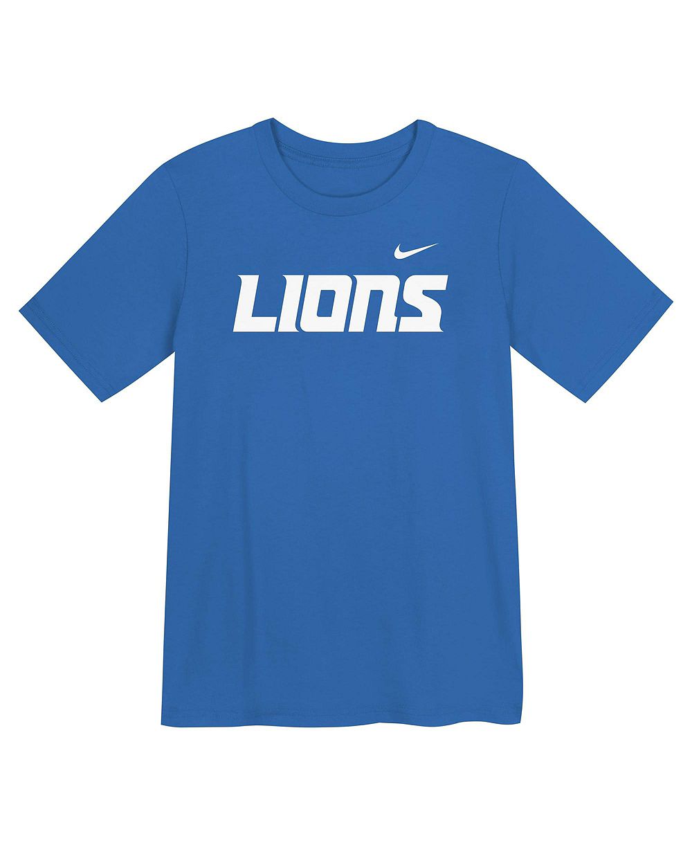 Nike Toddler Boys' and Girls' 2T-5T Detroit Lions Wordmark T-Shirt