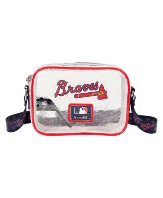 Loungefly сумка-кроссбоди с прозрачным полным логотипом Atlanta Braves