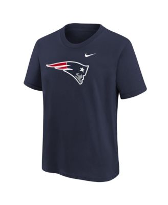 Nike Boys' and Girls' New England Patriots Screen Print T-Shirt