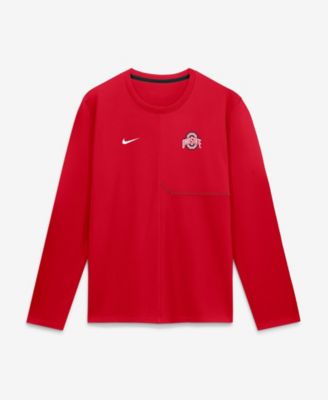 Мужская футболка Nike с длинным рукавом, коллекция Ohio State Buckeyes