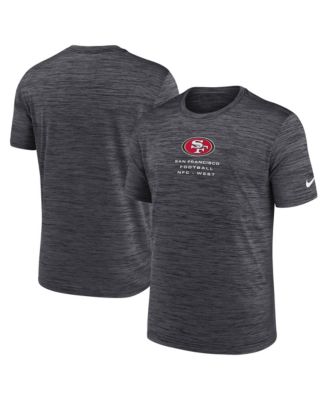 Nike Men's San Francisco 49ers Velocity Ball Carrier Cross-Dyed T-Shirt