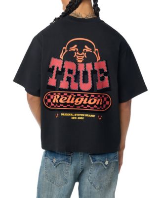 Мужская футболка True Religion Checkerboard Heavyweight Boxy Tee